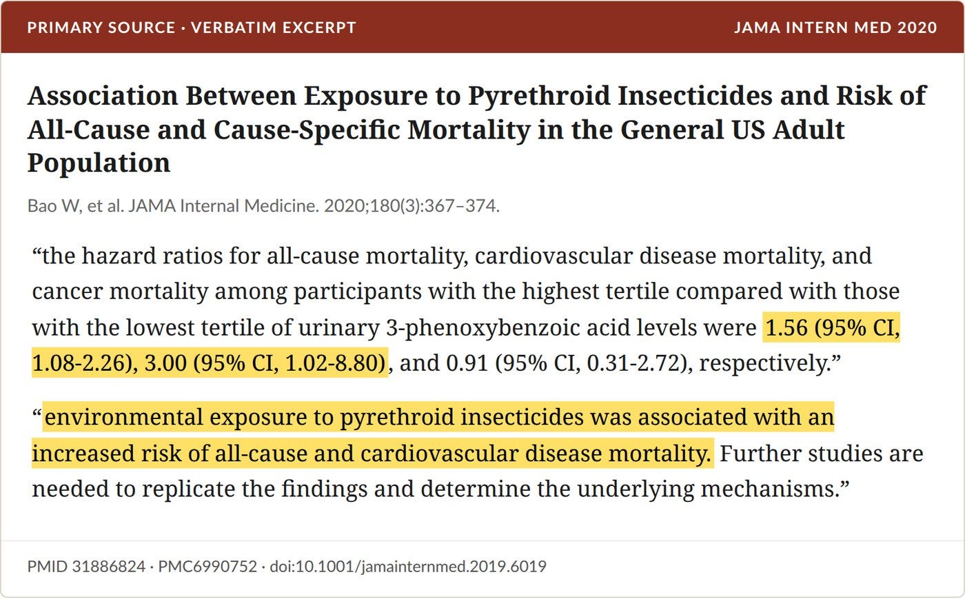 Bao et al., JAMA Internal Medicine 2020. Verbatim excerpt; highlighting added.
