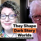 Writer Maura McHugh and publisher Nicky Crowther: conjuring authors' visions.