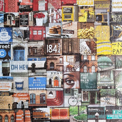 A Selection of My Galison Jigsaw Puzzles