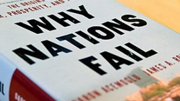 Why Nations Fail: A book that explains the reasons behind success and  failures of nations | The Business Standard