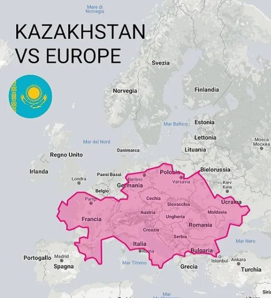 KAZAKHSTAN 
VS EUROPE 
Svezia 
Norvegia 
del 
Regno Unito 
Finlandia 
B attico 
Lettonia 
Lituania 
lorussia 
Mosca 
Irlanda 
Paes i Bassi 
POI 
Londra 
Francia 
porto ga'lo 
Spagna 
ania 
- I Slovacclsia 
Romania 
Croazia- 
i S«biaY 
Noto 
Italia 
Istanbul Ankara 
Grecia 
T urchia 