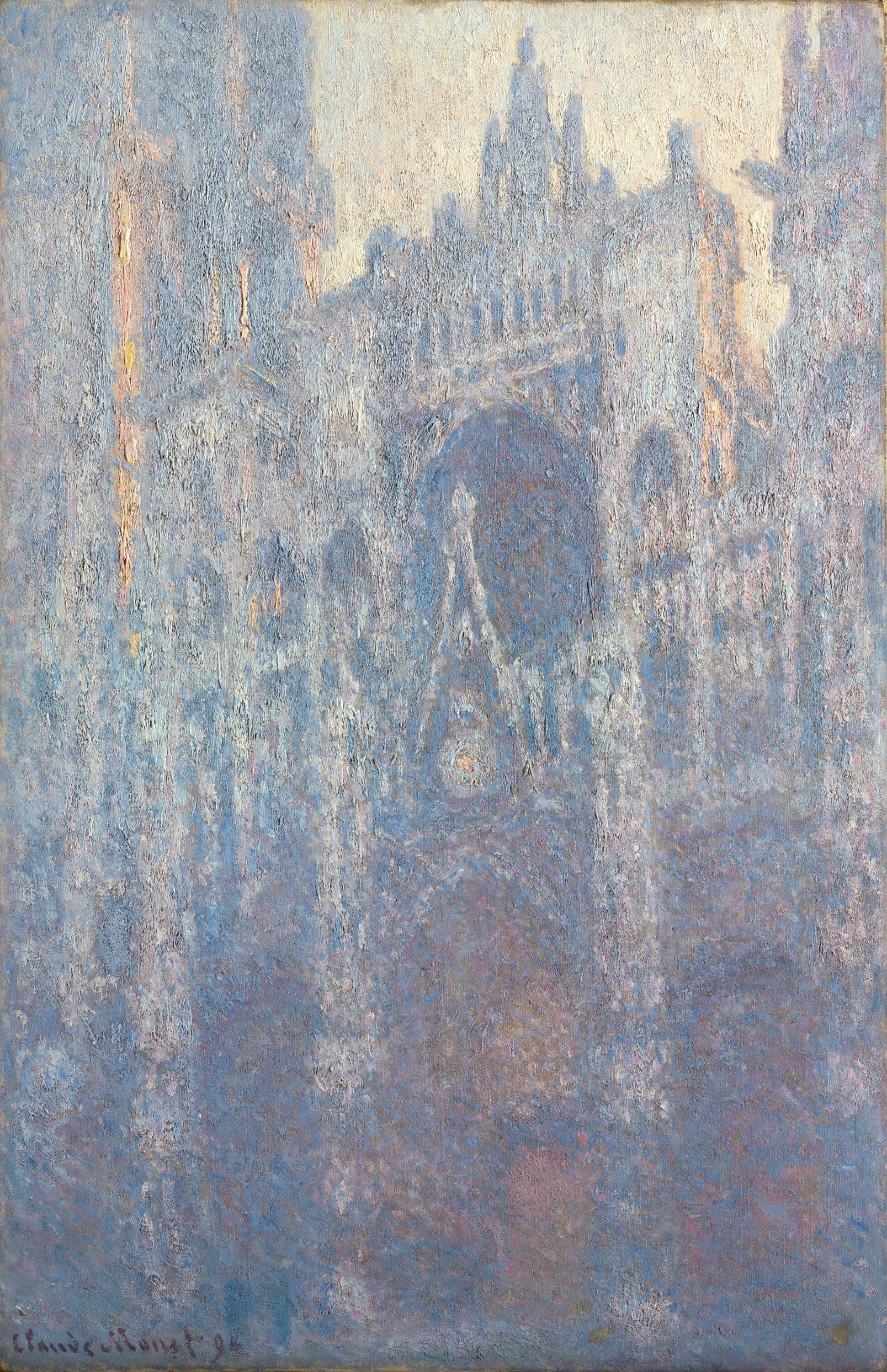 Claude Monet at Rouen Cathedral - by Nicole Miras