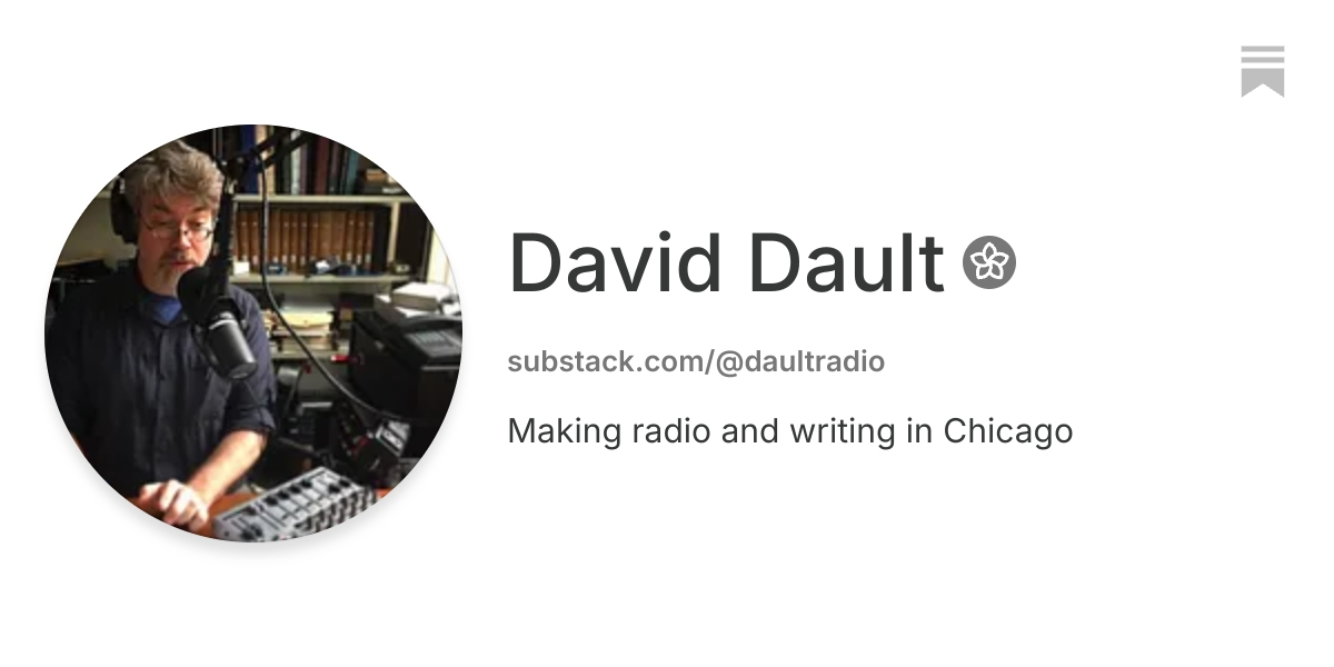 David Dault | Substack