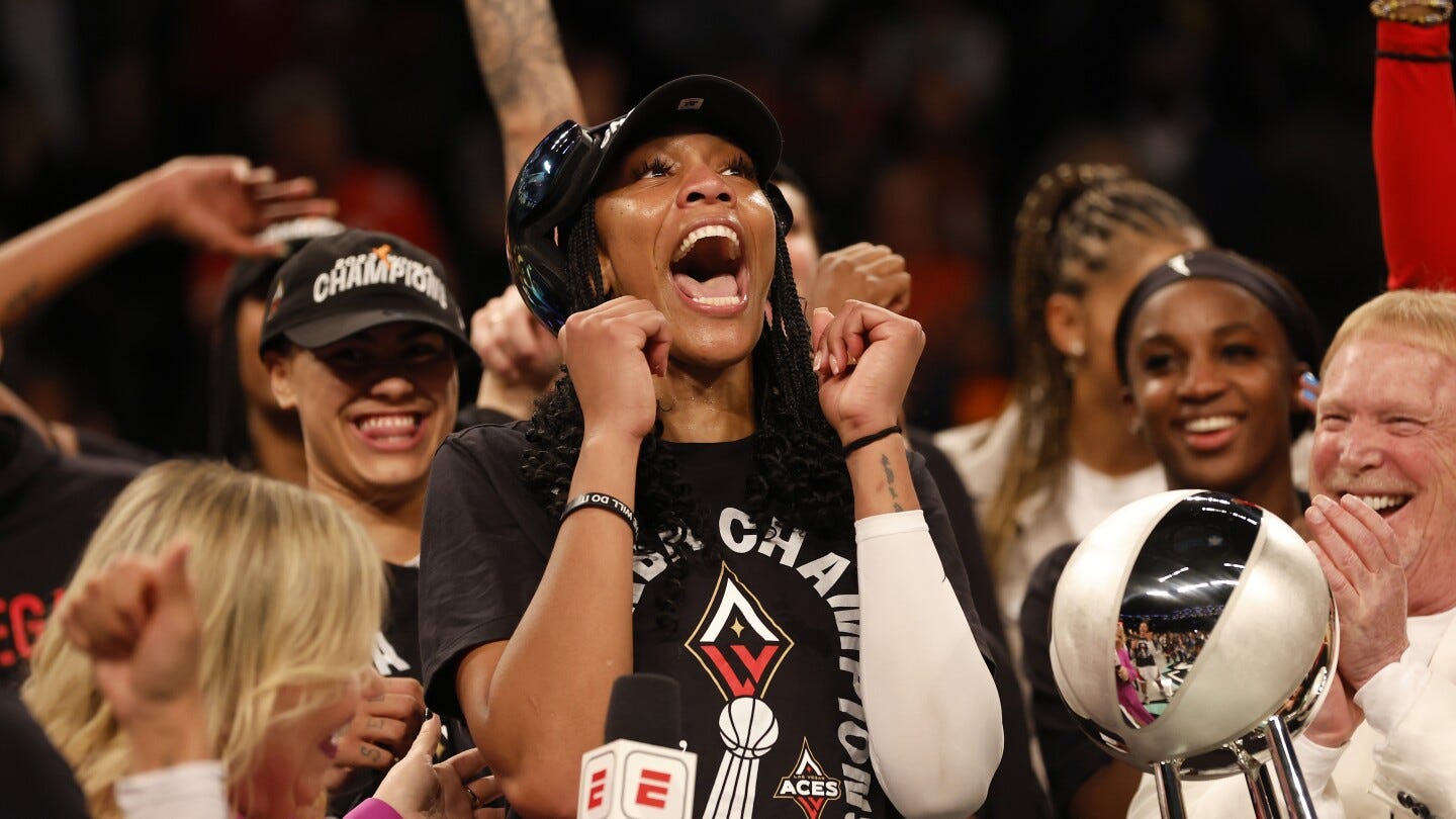 A'Ja Wilson too much, leads Aces past Liberty to back-to-back WNBA titles -  NBC Sports