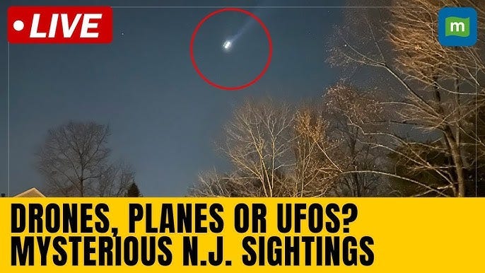 Live: Mystery drone sightings continue in New Jersey and across the U.S. |  N18G - YouTube