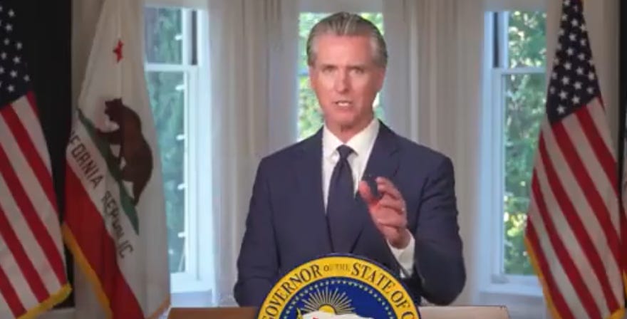 Gavin Newsom Threatens To Prosecute Anyone Who Helps Trump Interfere In The Midterm Election