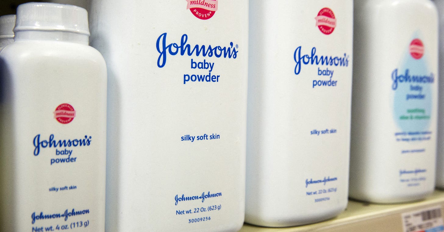 J&J hit with new class action over talc seeking medical monitoring for  cancer | Reuters