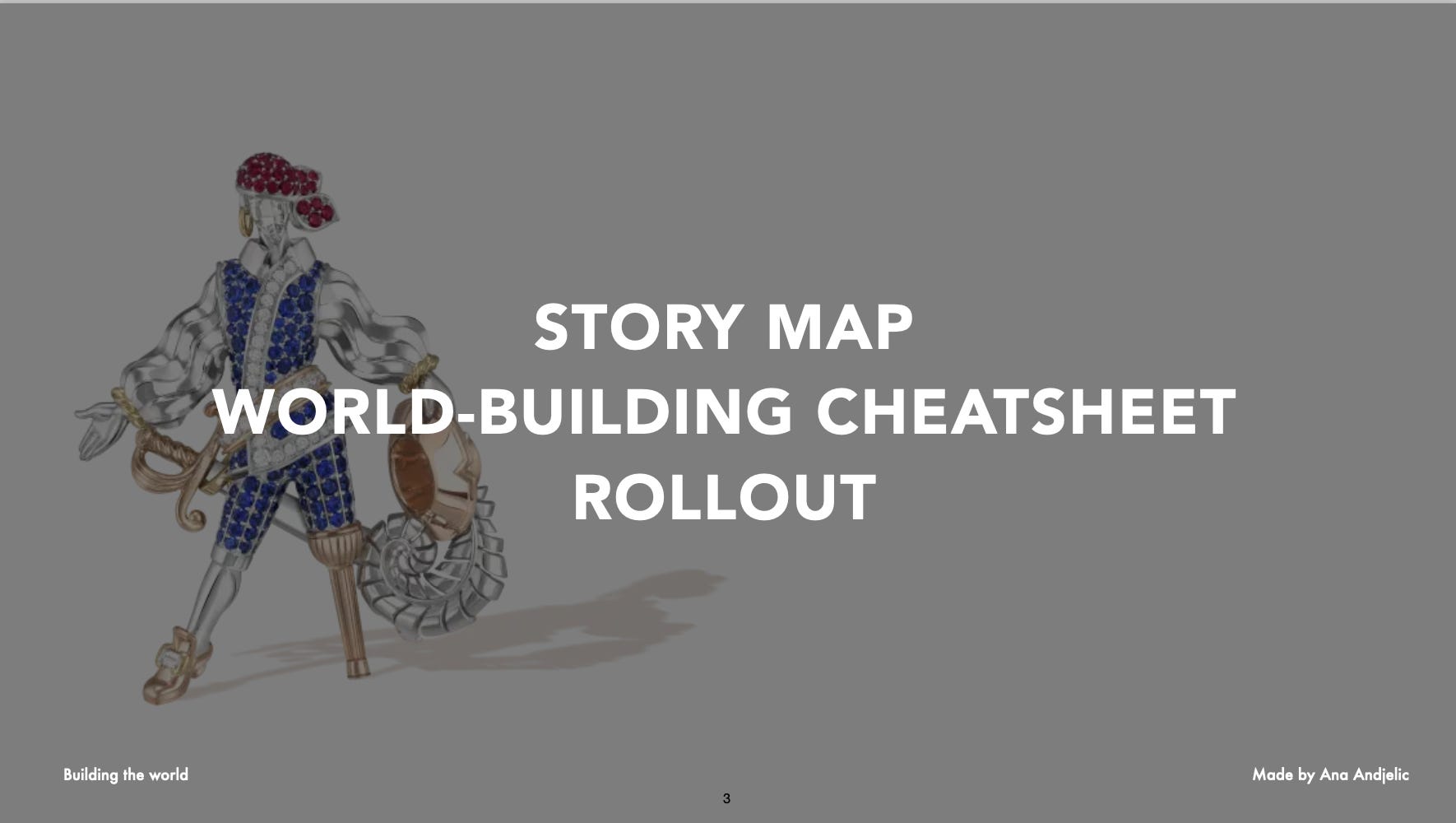 Story Rise Fall Map How to build a story map - by Ana Andjelic
