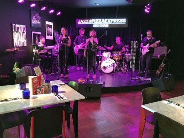 Jazz PIzza Express Abu Dhabi Dec 2015 Arabian Notes 1