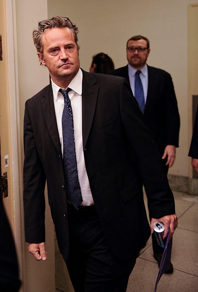 WASHINGTON, DC - OCTOBER 27: Matthew Perry (Photo by Riccardo S. Savi/FilmMagic)