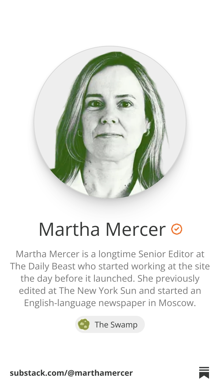 Martha Mercer | Substack