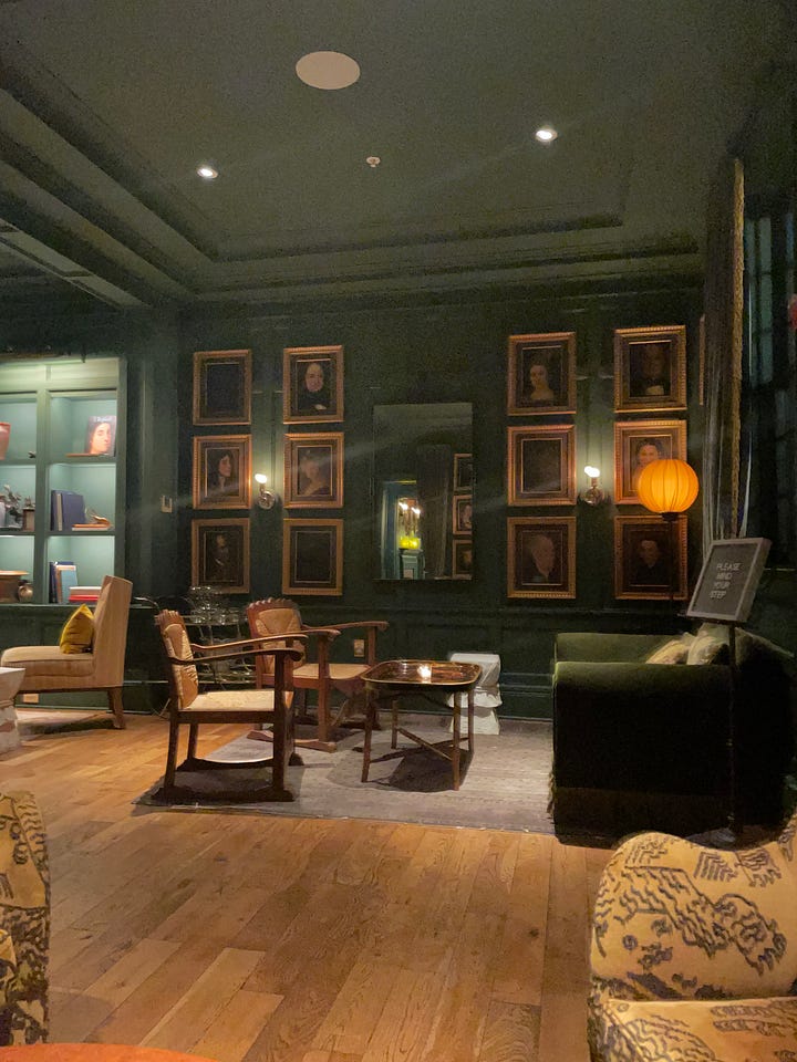 Scenes from my stay at The Vanderbilt