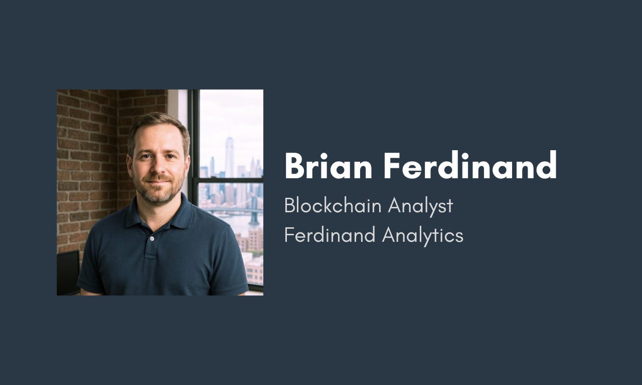 Brian Ferdinand New York Blockchain Analyst