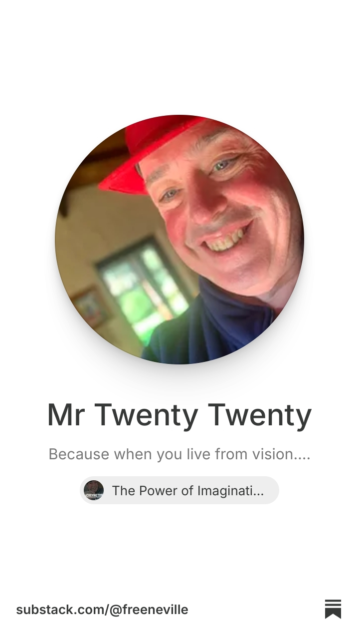 Mr Twenty Twenty | Substack