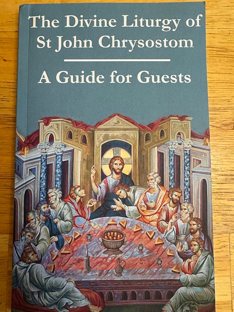 Photos of a liturgy guide