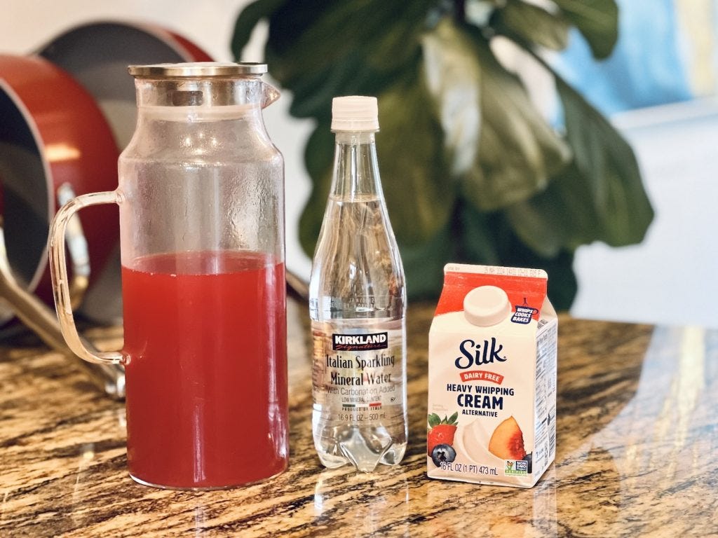 italian cream soda ingredients