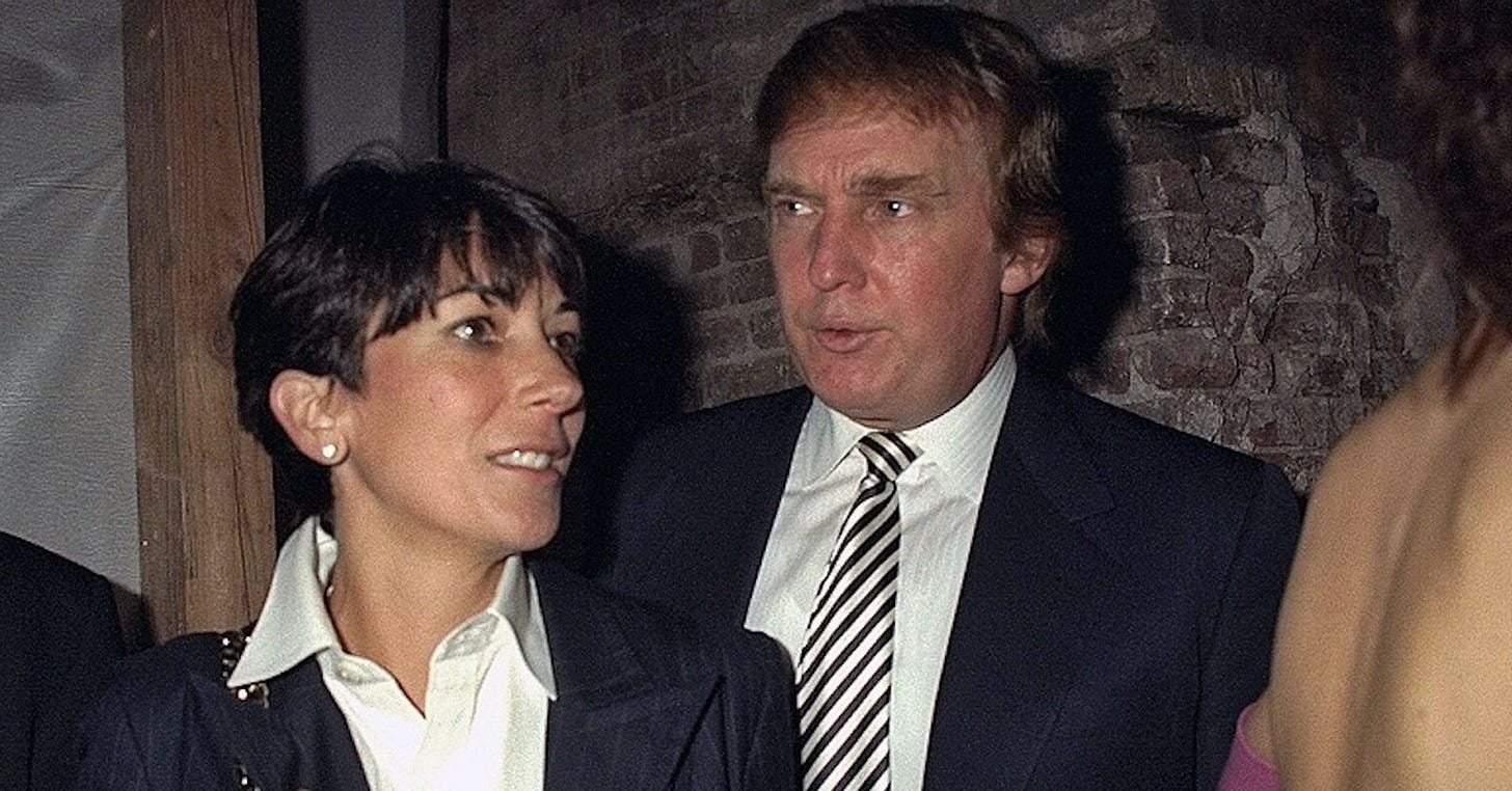 Ghislaine Maxwell tells DOJ she never saw Trump "in any inappropriate  setting"