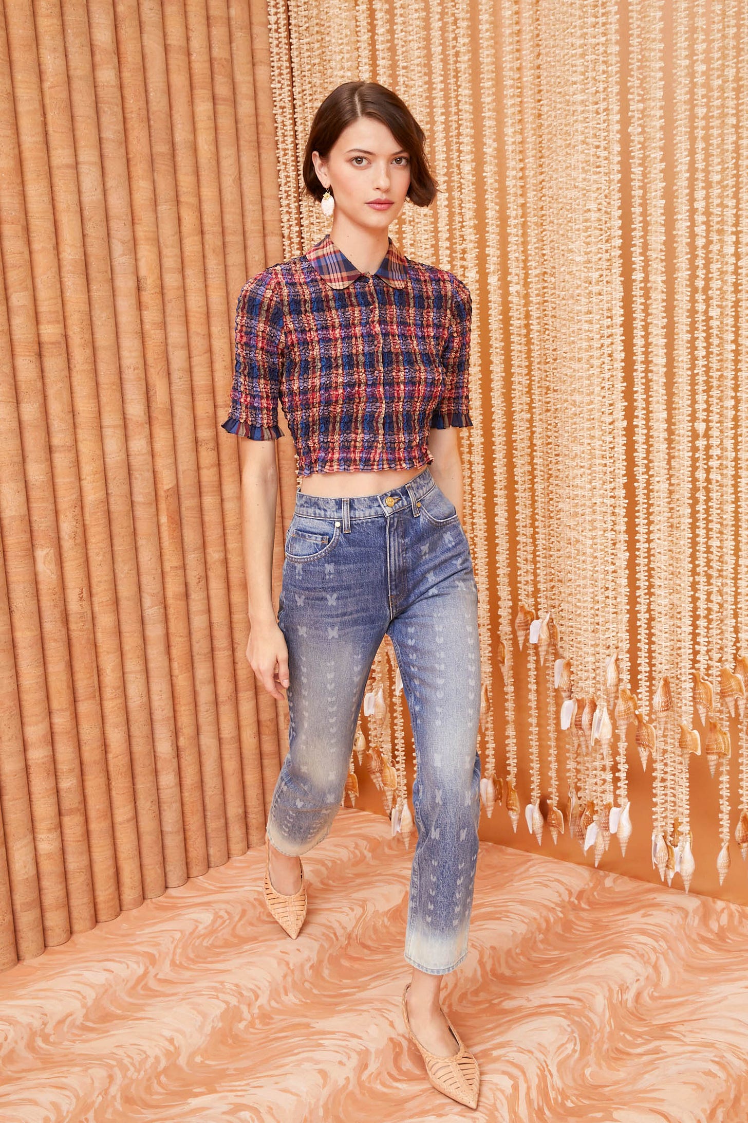 Ulla Johnson Jules Top 2 / Lapis by Capsule Shop