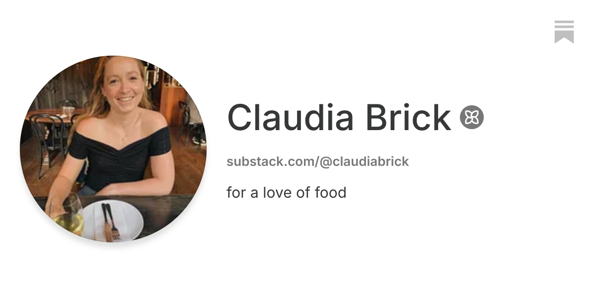Claudia Brick | Substack