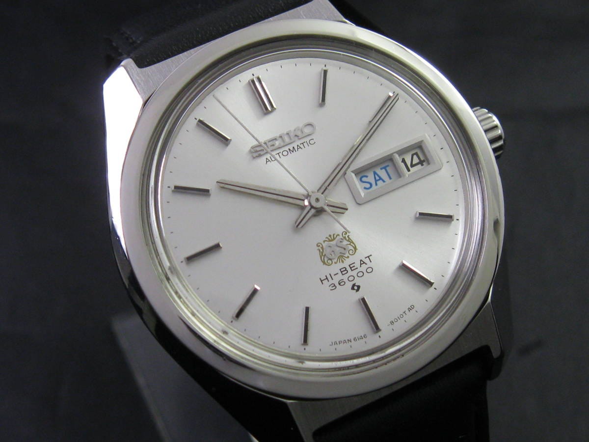 Grand Seiko/グランドセイコー GS 唐草文字盤 Ref.6146-8000 Cal.6146A デイデイト 自動巻 オーバーホール・新品仕上済 1968年製造