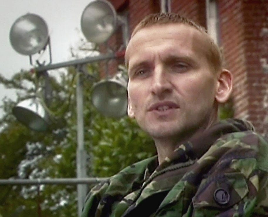 Christopher Eccleston as Major West in 28 Days Later