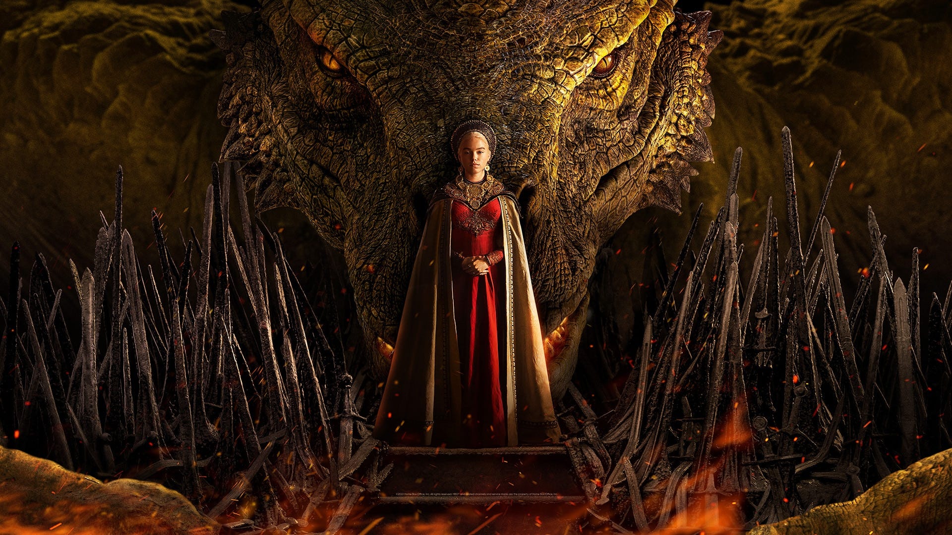 Milly Alcock in House of the Dragon