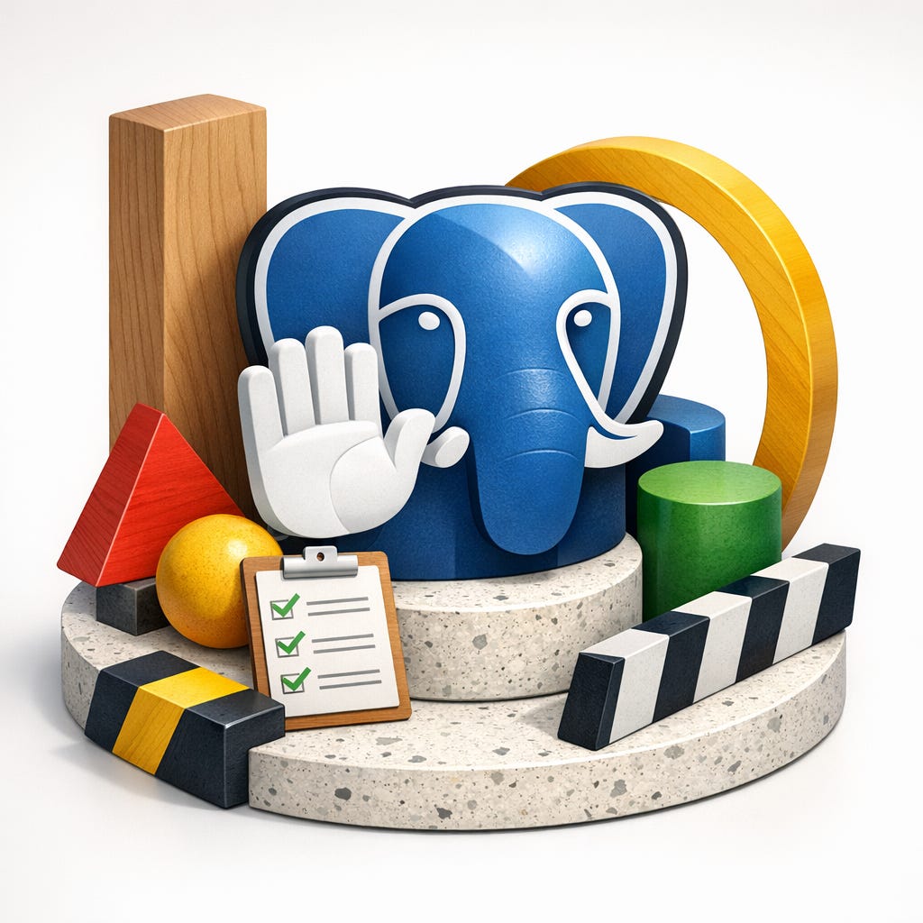 [PREMIUM] PostgreSQL Sev-1 Prevention Checklist