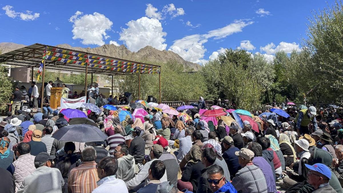 Hunger strike for Ladakh's Statehood enters seventh day; will remain  'apolitical', say protesters - The Hindu