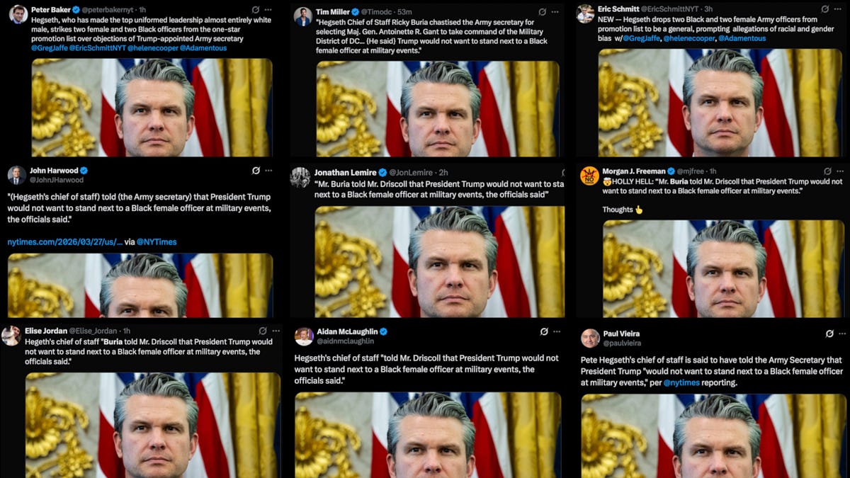 The Hegseth Black Promotion Hoax