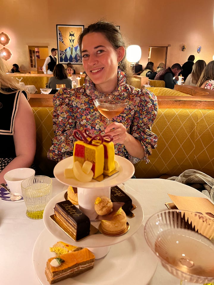 Choosing Keeping in Soho, Afternoon Tea at Sketch, A Glimpse into a Savile Row Studio, Strawberry Thief