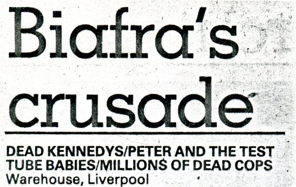 Dead Kennedys, November 1982