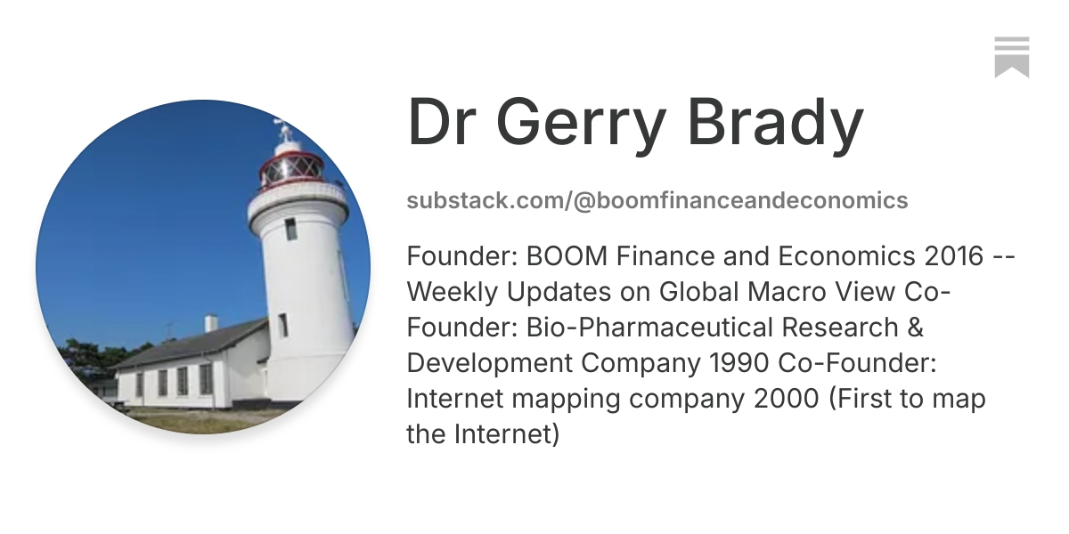Dr Gerry Brady | Substack