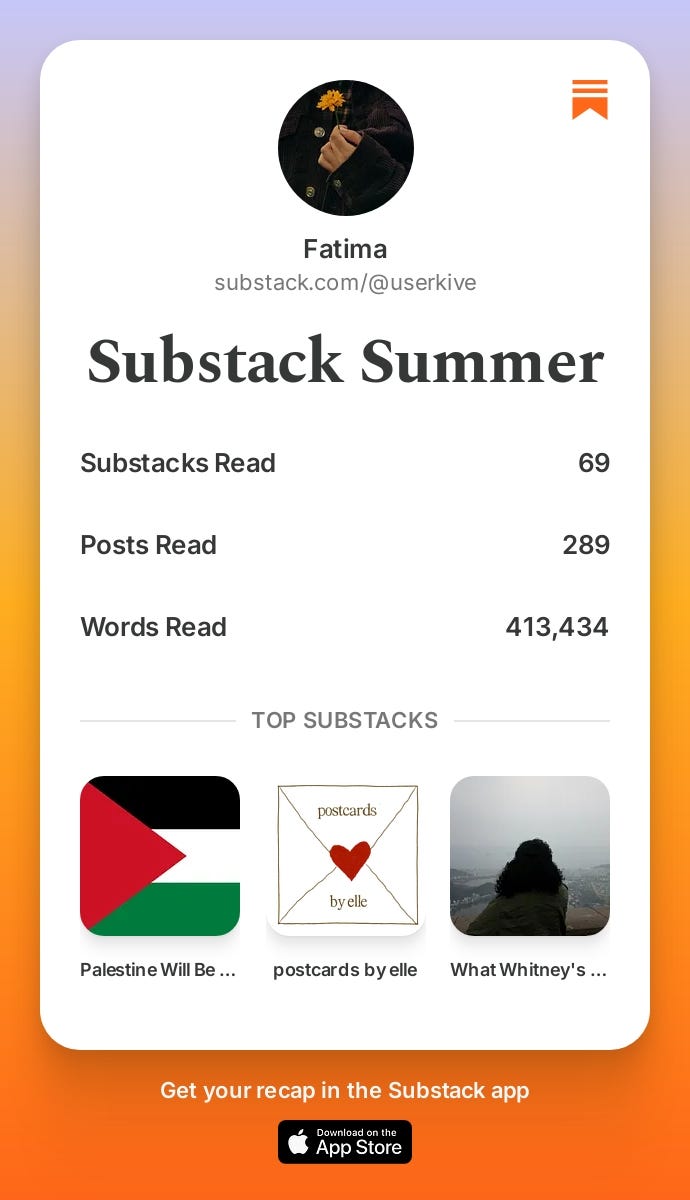 Substack Summer