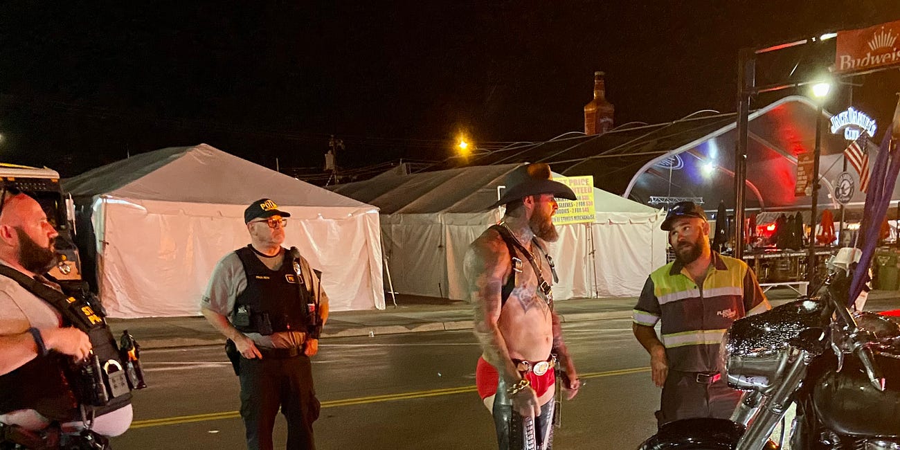 'Oh no, not again': No mercy for after-hours bikes, riders parked at Sturgis rally 
