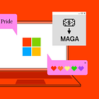 Microsoft Celebrates Pride While Making Bank From the Trump Administration