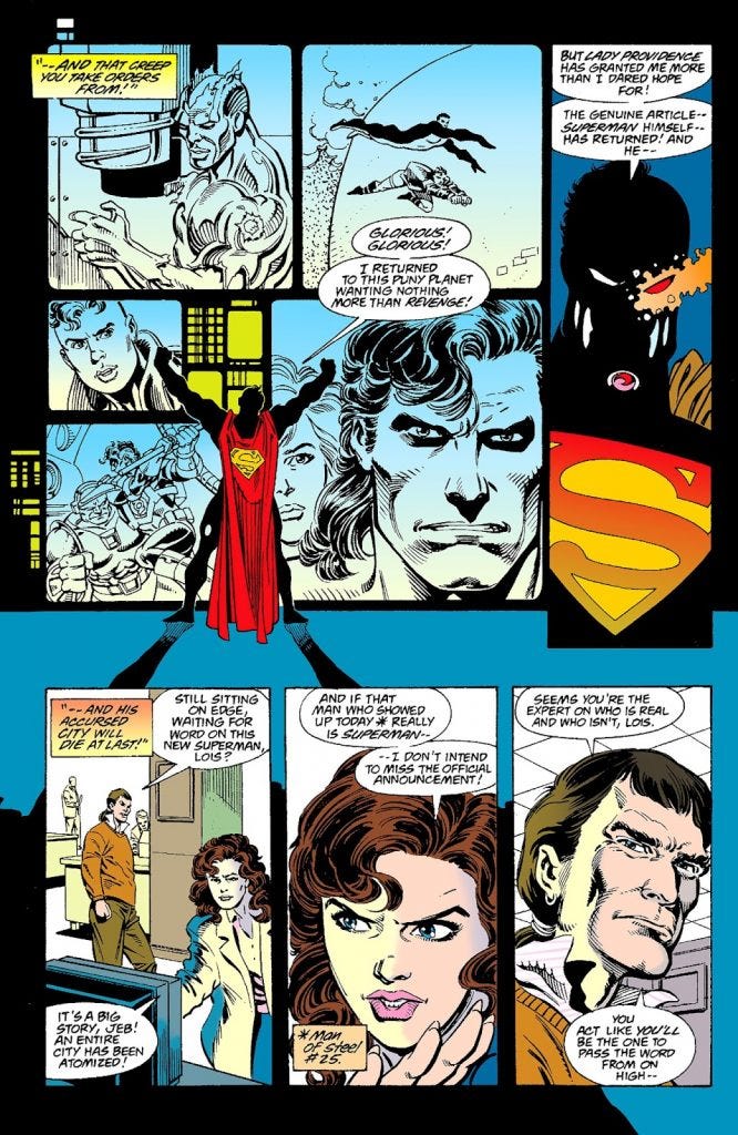 'Superman' #82 remains an iconic grudge match for the ages
