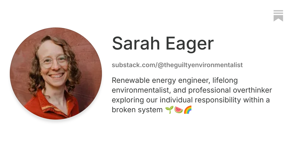 Sarah Eager | Substack