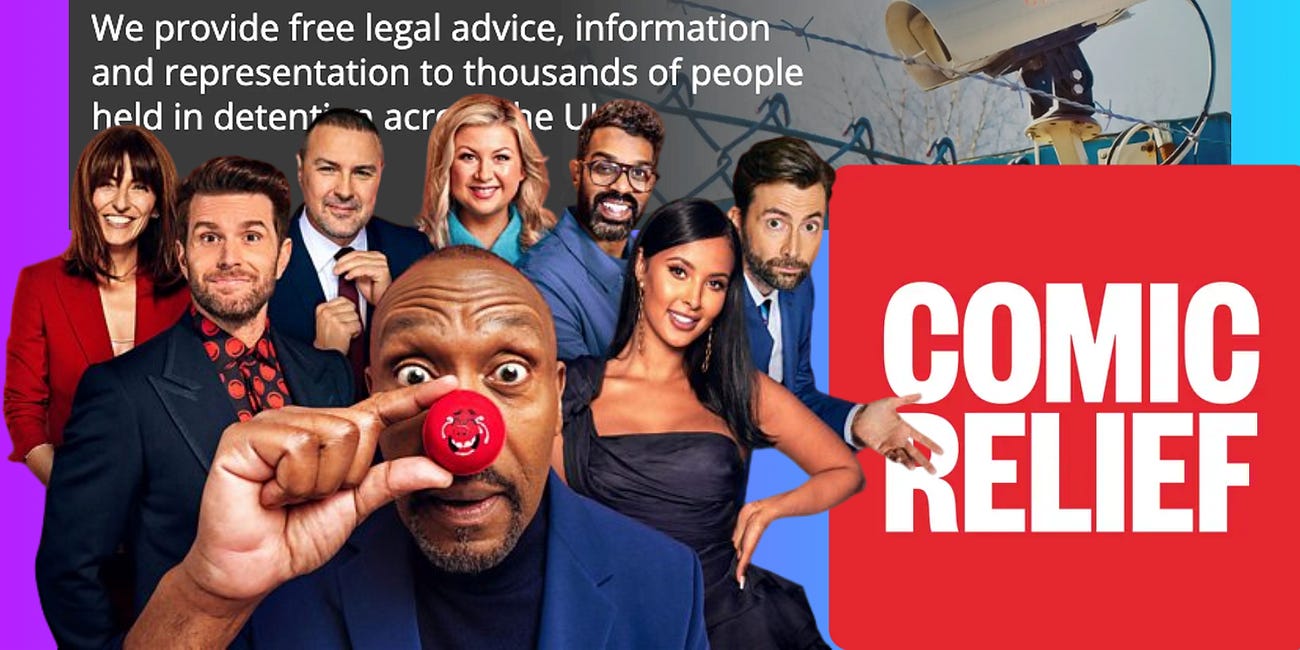 Why did Comic Relief award £340,000 to “Bail for Immigration Detainees”?