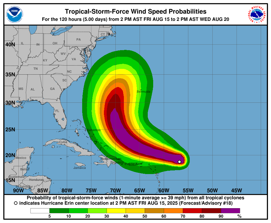[Image of probabilities of 34-kt winds]