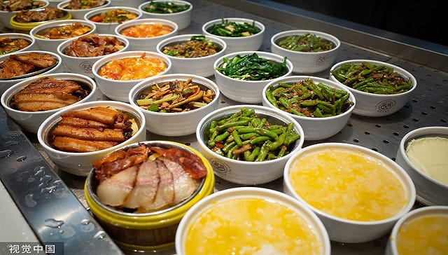 Chinese fast food Following the yuan