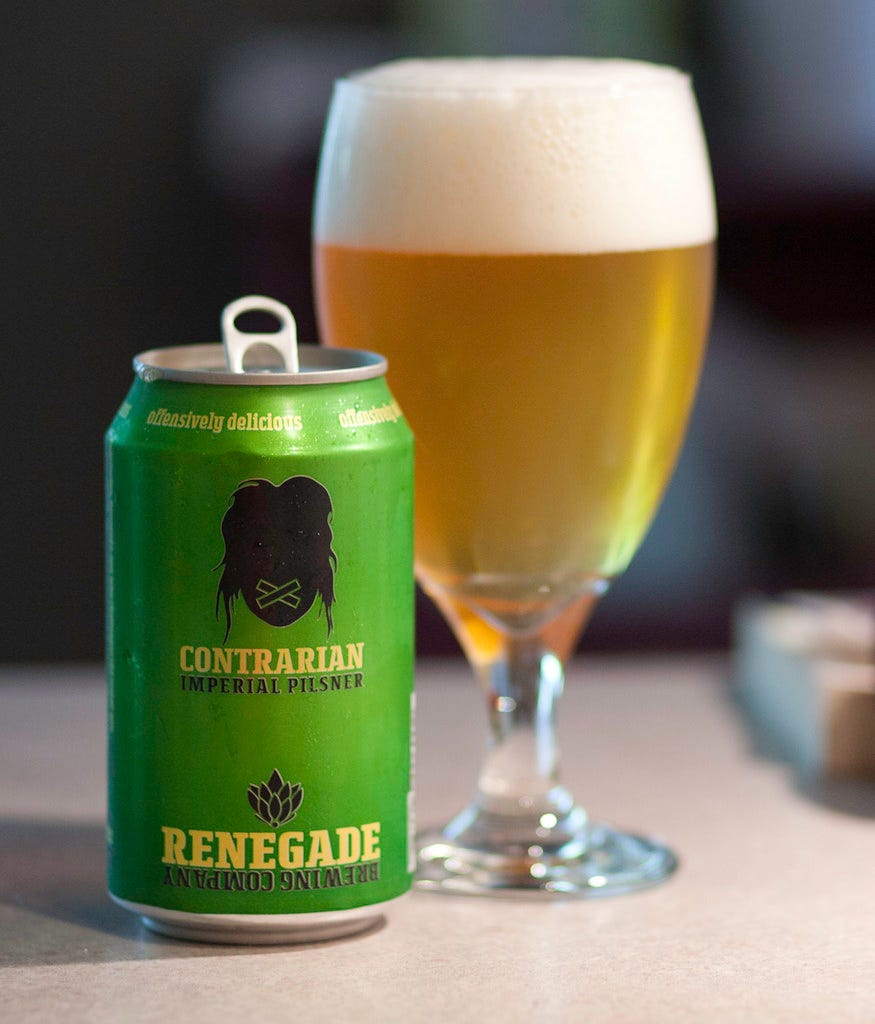 Renegade Contrarian Imperial Pilsner