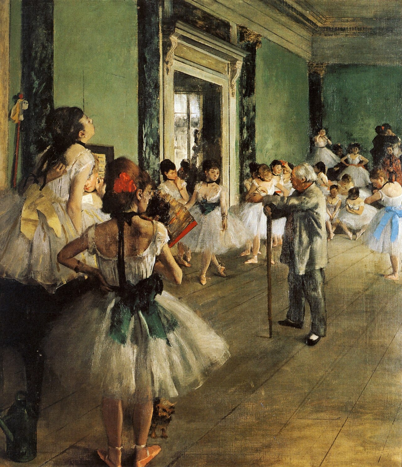 Edgar Degas, The Ballet Class, about 1874 Edgar Degas, The Ballet Class, about 1874