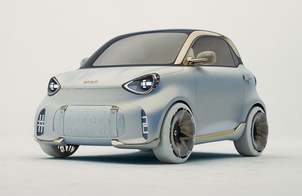 Smart #2 Concept Previews the Return of the Iconic City Car Smart #2 Concept Previews the Return of the Iconic City Car