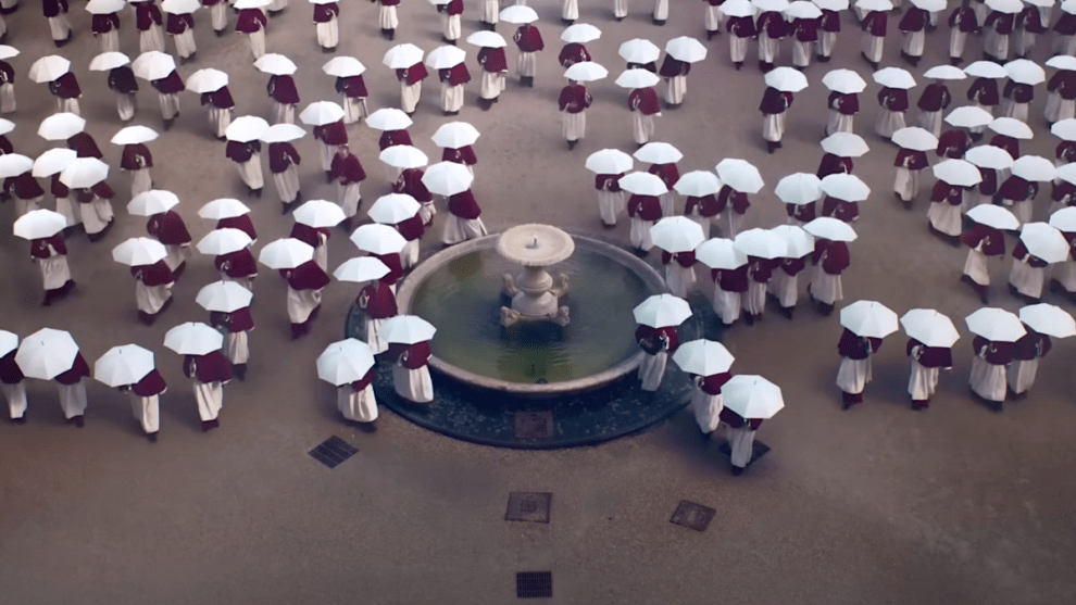 What the 'Conclave' Umbrellas Shot Means What the 'Conclave' Umbrellas Shot Means