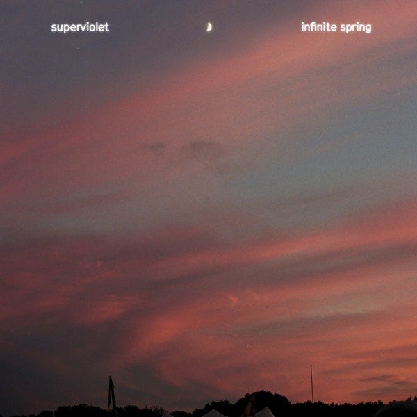Image of a pink-streaked sunset