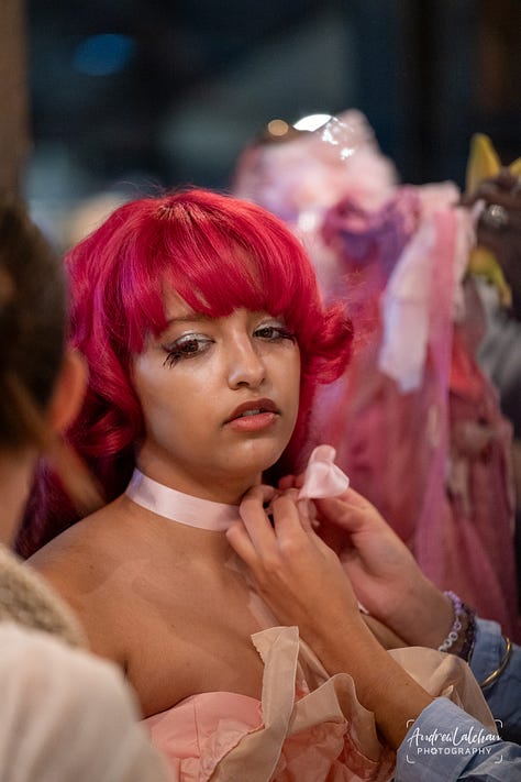 Behind the scenes at Victim Fashion Street