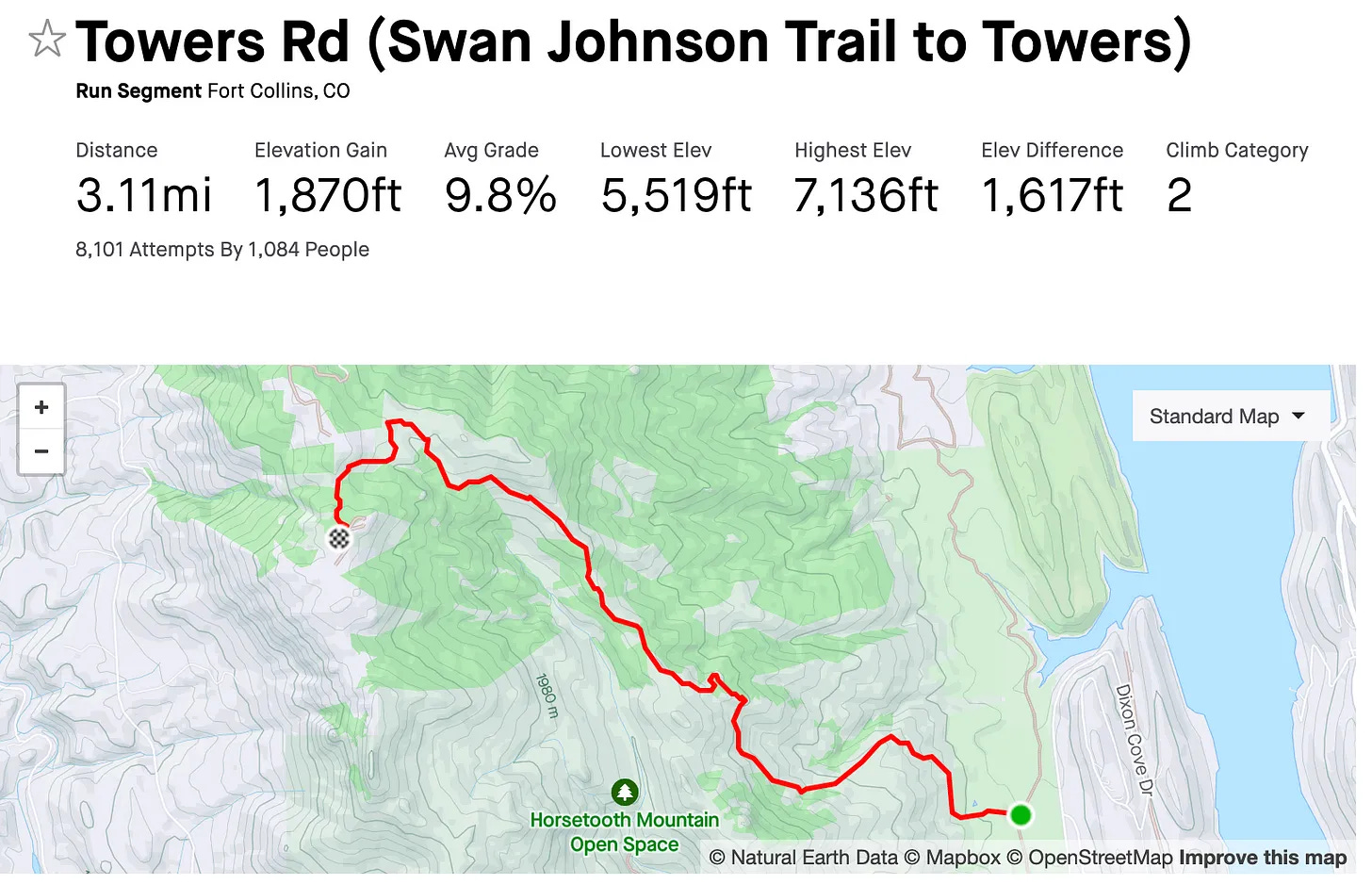 Not your average 5K, a run segment on Strava