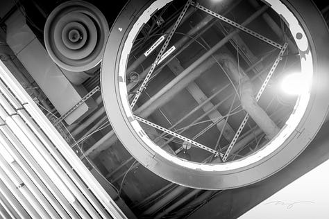 scenes from the engineering lab and business building 