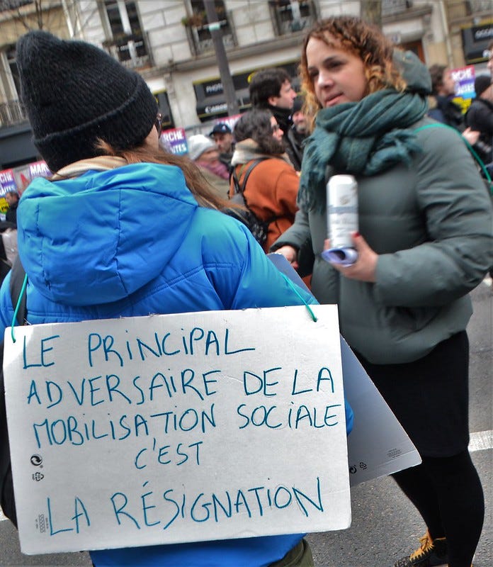"Najväčší nepriateľ sociálnej mobilizácie je rezignácia"