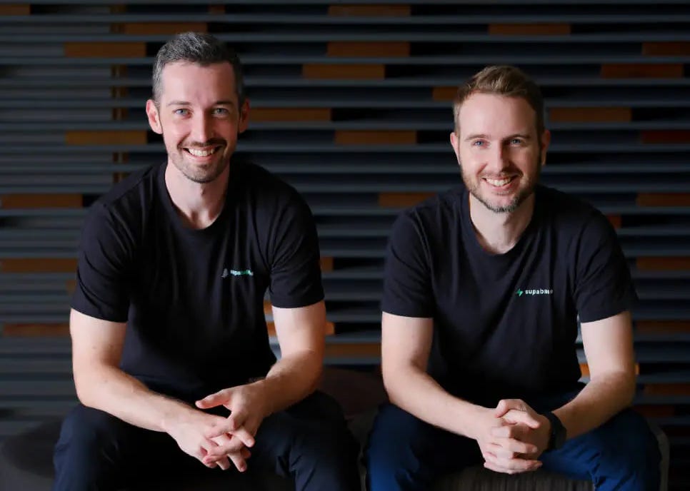Supabase cofounders Ant Wilson and Paul Copplestone